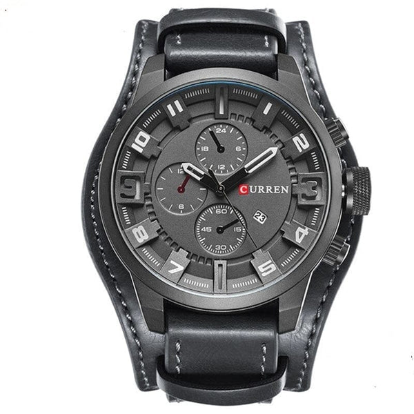 MONTRE BRACELET CUIR