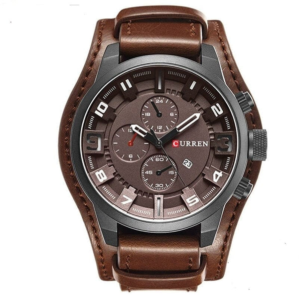 MONTRE BRACELET CUIR