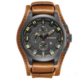 MONTRE BRACELET CUIR