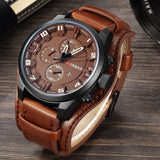 MONTRE BRACELET CUIR