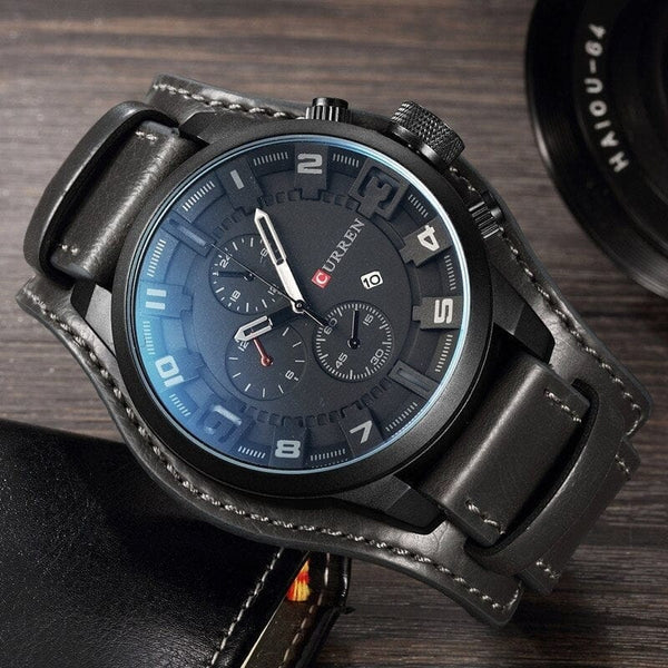 MONTRE BRACELET CUIR