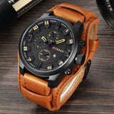 MONTRE BRACELET CUIR