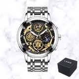 MONTRE SQUELETTE LUNE D’ACIER LBDH homme